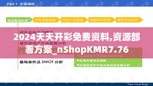 2024天天开彩免费资料,资源部署方案_nShopKMR7.76