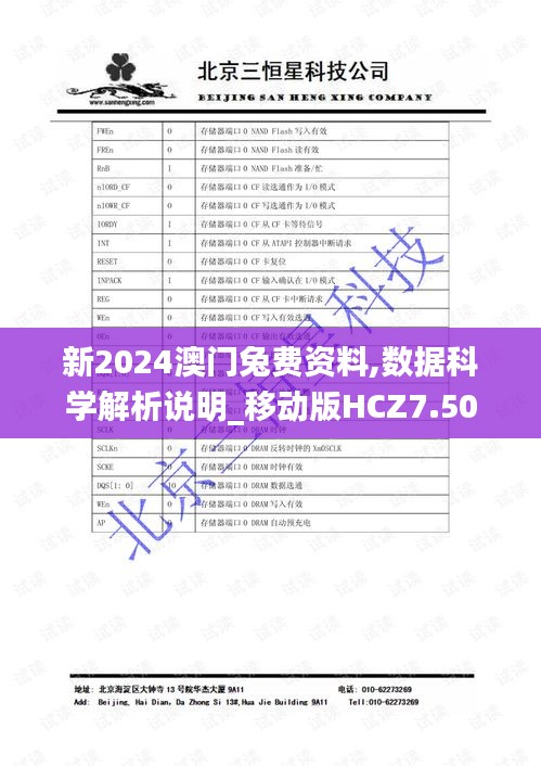 新2024澳门兔费资料,数据科学解析说明_移动版HCZ7.50