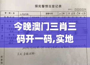 今晚澳门三肖三码开一码,实地验证研究方案_便签版COA13.7