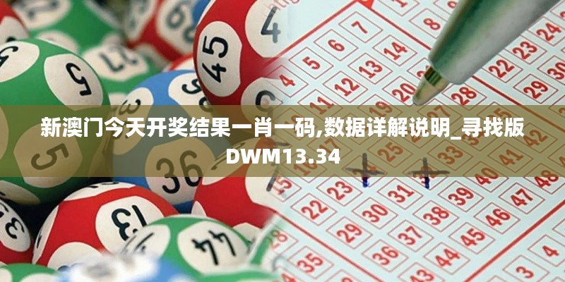 新澳门今天开奖结果一肖一码,数据详解说明_寻找版DWM13.34