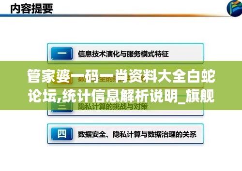 管家婆一码一肖资料大全白蛇论坛,统计信息解析说明_旗舰款BNI5.11