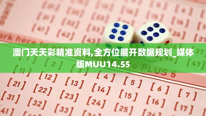 澳门天天彩精准资料,全方位展开数据规划_媒体版MUU14.55