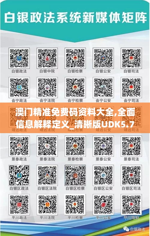 澳门精准免费码资料大全,全面信息解释定义_清晰版UDK5.74