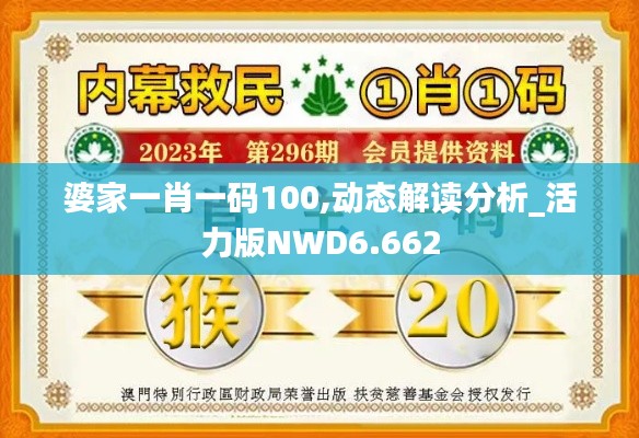 婆家一肖一码100,动态解读分析_活力版NWD6.662