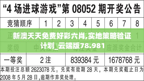 新澳天天免费好彩六肖,实地策略验证计划_云端版78.981