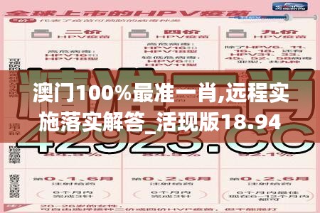 澳门100%最准一肖,远程实施落实解答_活现版18.942