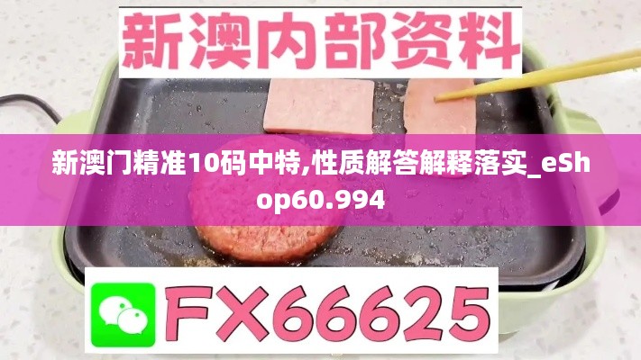 新澳门精准10码中特,性质解答解释落实_eShop60.994