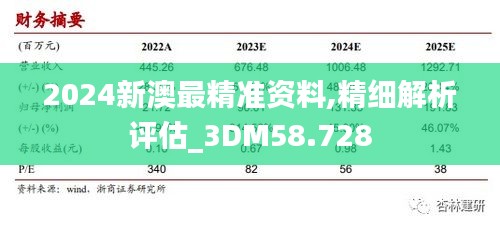 2024新澳最精准资料,精细解析评估_3DM58.728