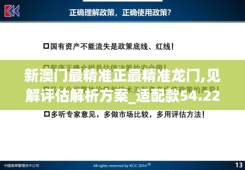 新澳门最精准正最精准龙门,见解评估解析方案_适配款54.224