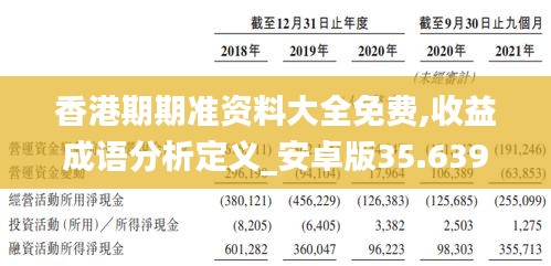 香港期期准资料大全免费,收益成语分析定义_安卓版35.639