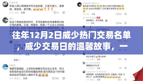 威少交易日的佳话，友情与陪伴的温馨故事