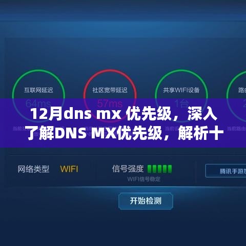 深入了解，12月DNS MX优先级与解析网络流量的关键要素