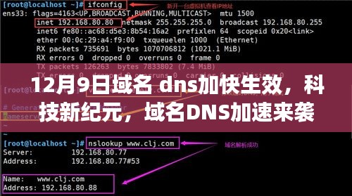 感受极速生活体验，域名DNS加速升级来袭，科技新纪元开启于12月9日