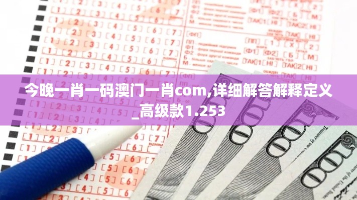 今晚一肖一码澳门一肖com,详细解答解释定义_高级款1.253