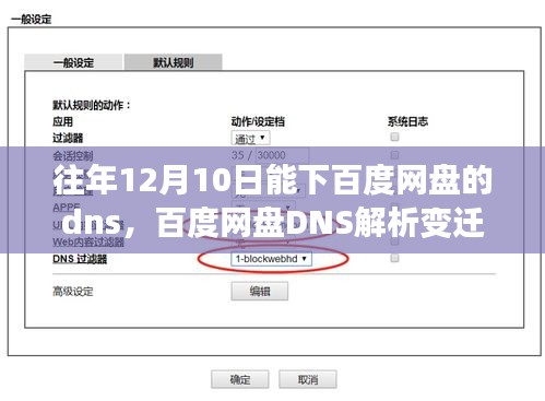 百度网盘DNS解析变迁与技术印记，历年12月10日的深度探讨