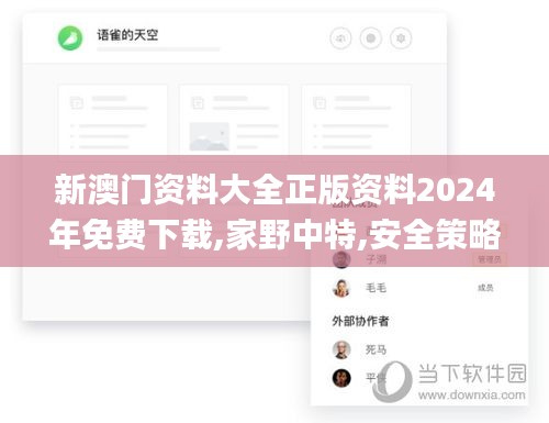 新澳门资料大全正版资料2024年免费下载,家野中特,安全策略评估方案_LT4.401