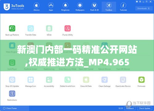 新澳门内部一码精准公开网站,权威推进方法_MP4.965