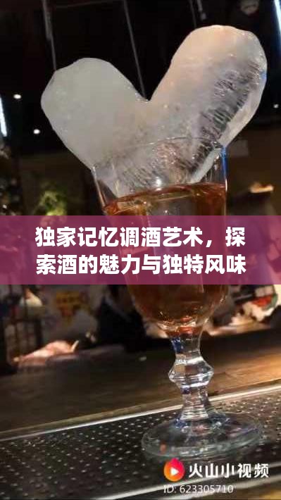 独家记忆调酒艺术，探索酒的魅力与独特风味之旅