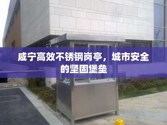 咸宁高效不锈钢岗亭，城市安全的坚固堡垒